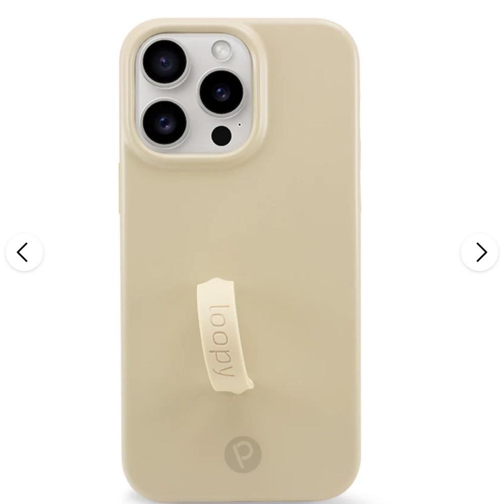 Loopy iPhone 14 Pro case • sandstone